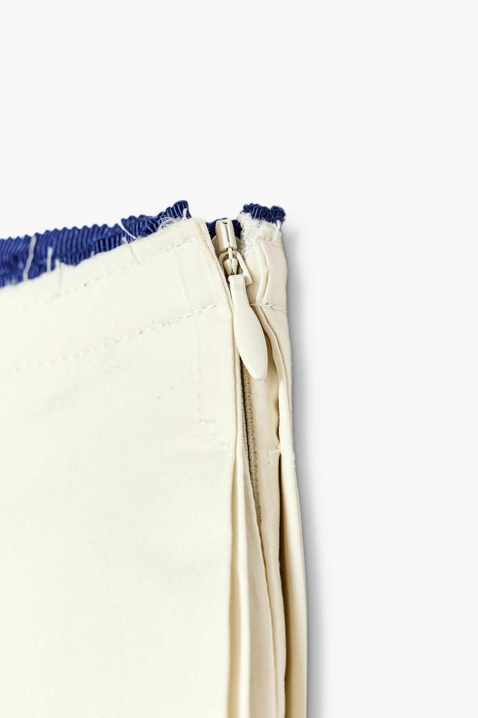 ZW COLLECTION PRINTED PLEATED SKIRT Product Image