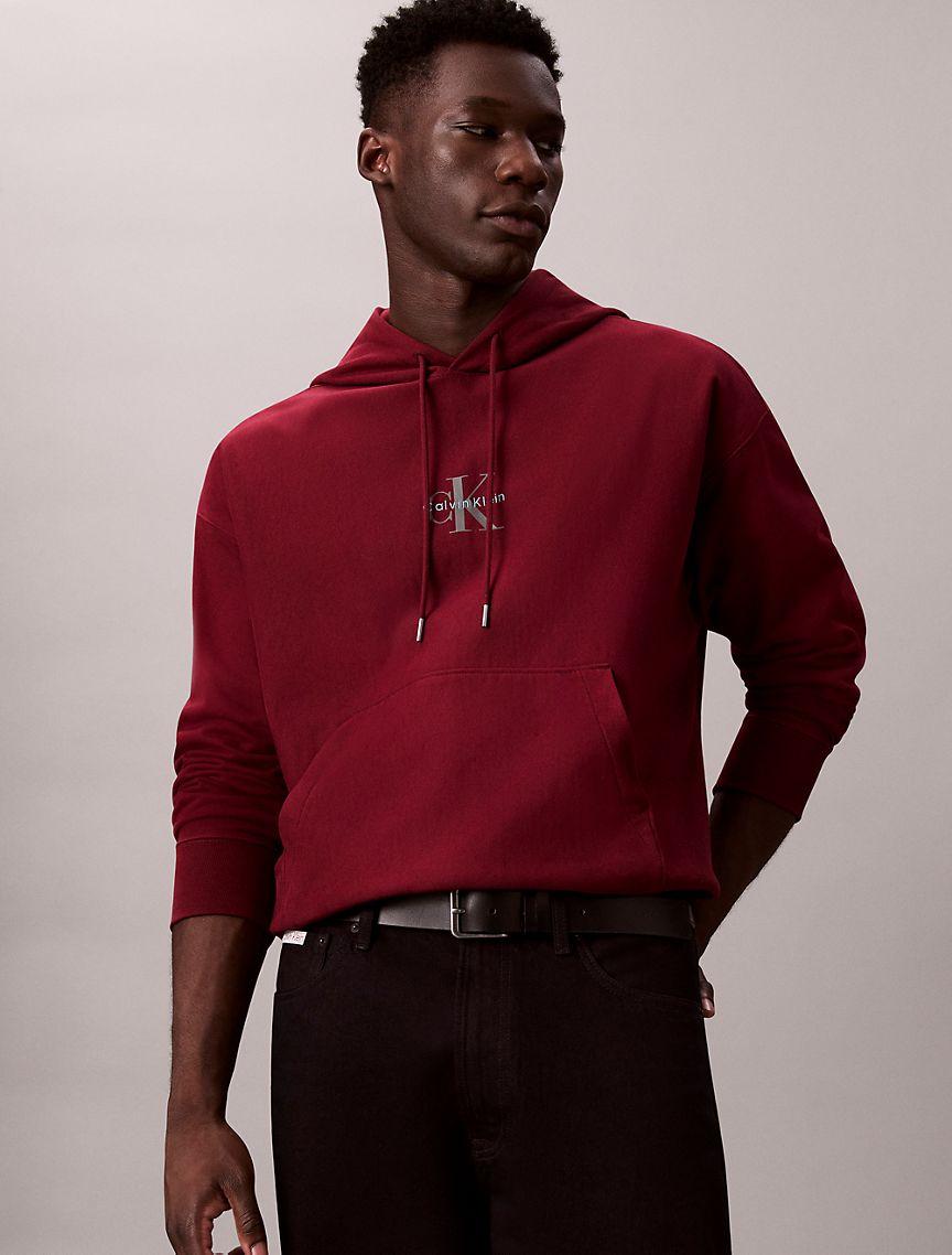 Monogram Logo Premium Fleece Hoodie Product Image