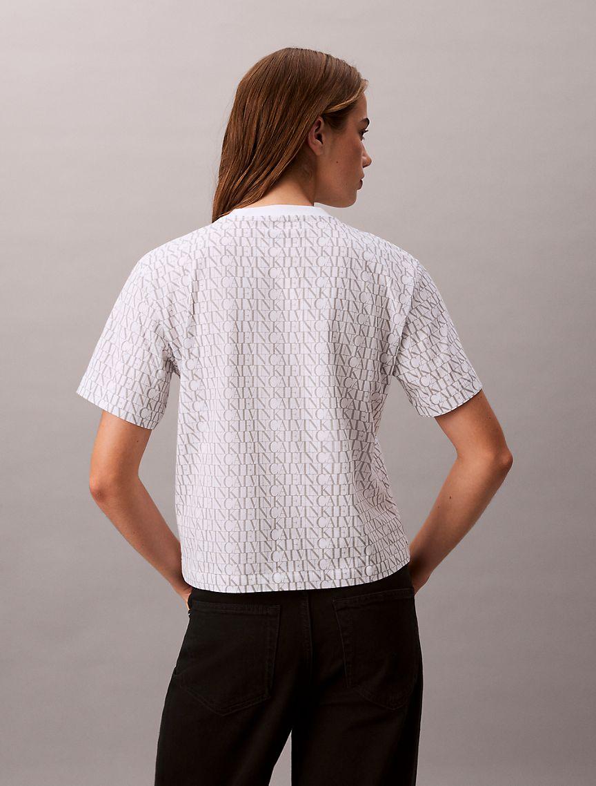 Allover Monogram Boxy T-Shirt  Product Image