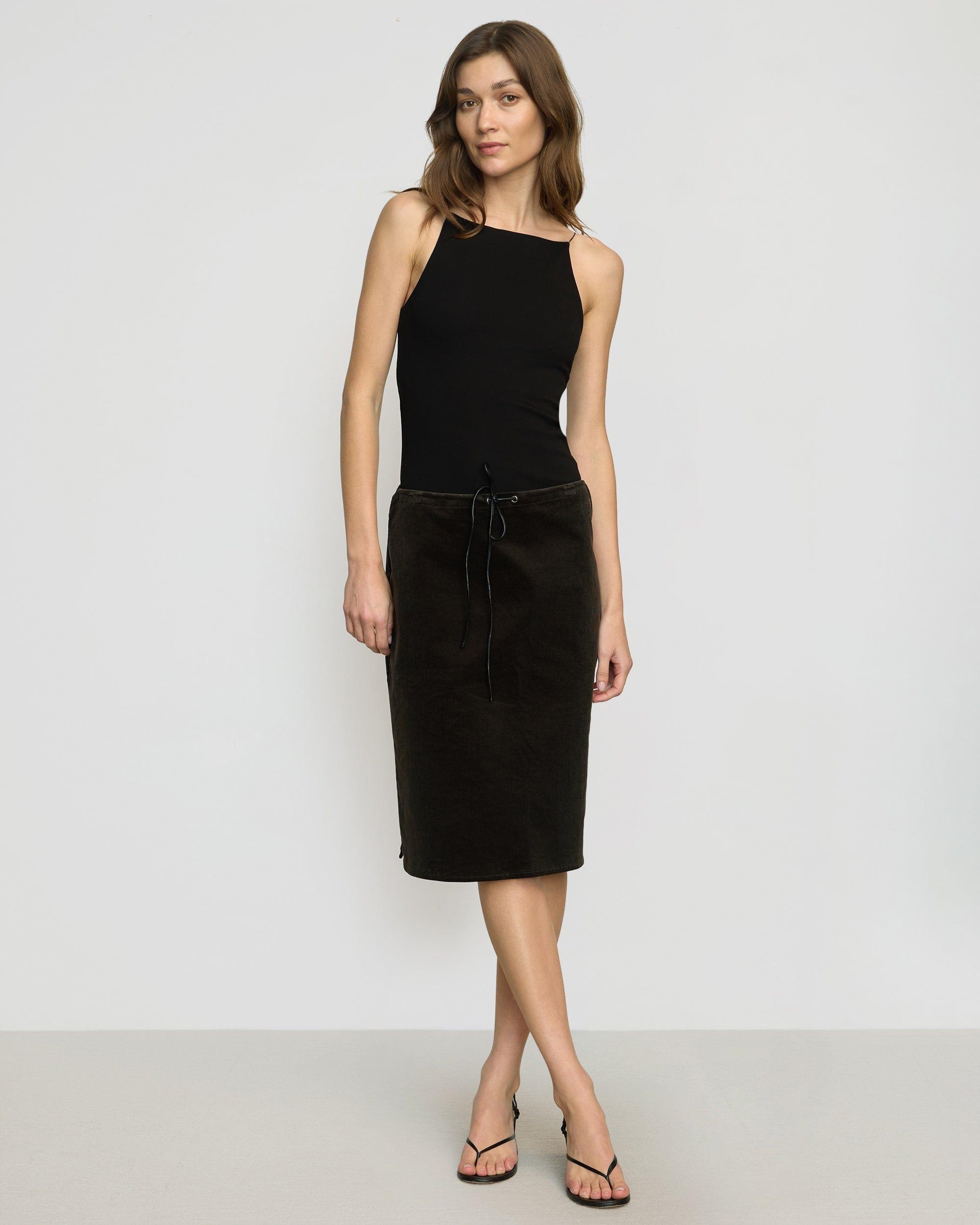 Bellamy Corduroy Tie-Waist Skirt Product Image