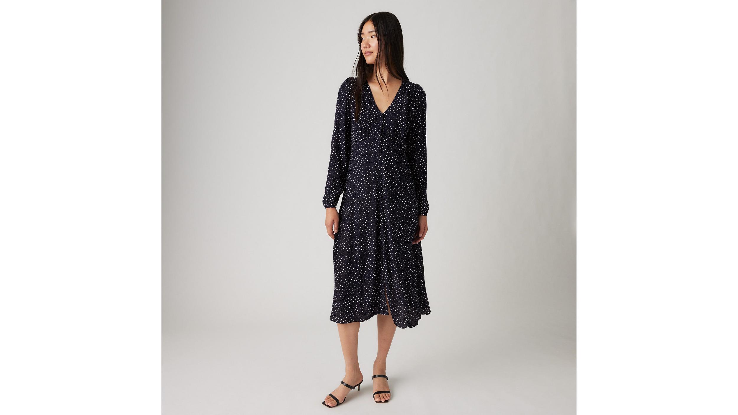 Sarina Long Sleeve Midi Dress Product Image