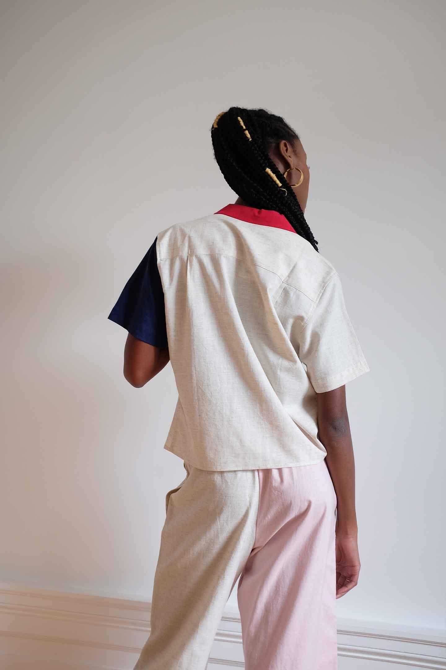 Lounge Pants - Blush Block Product Image