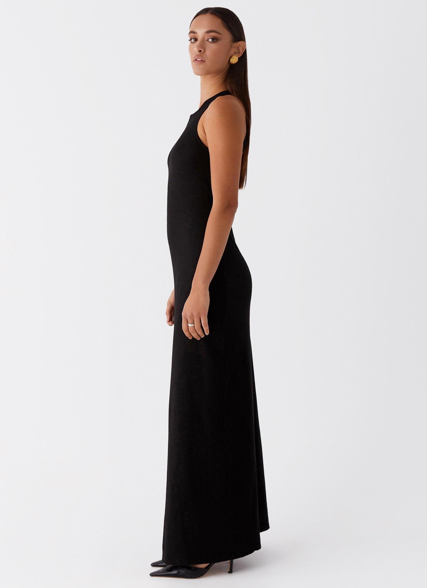 Alice Cut Out Maxi Dress - Black Product Image