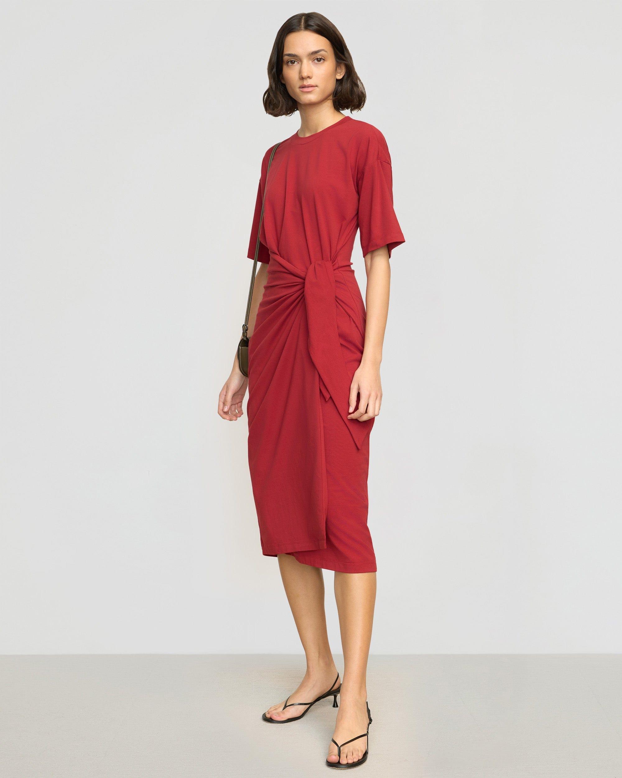 Noa Organic Cotton T-Shirt Wrap Dress Product Image