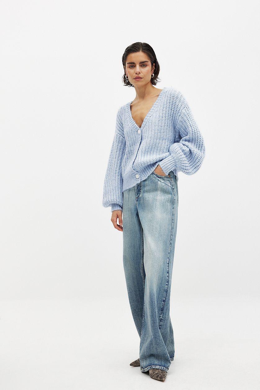 Knitted Oversized Cardigan Product Image