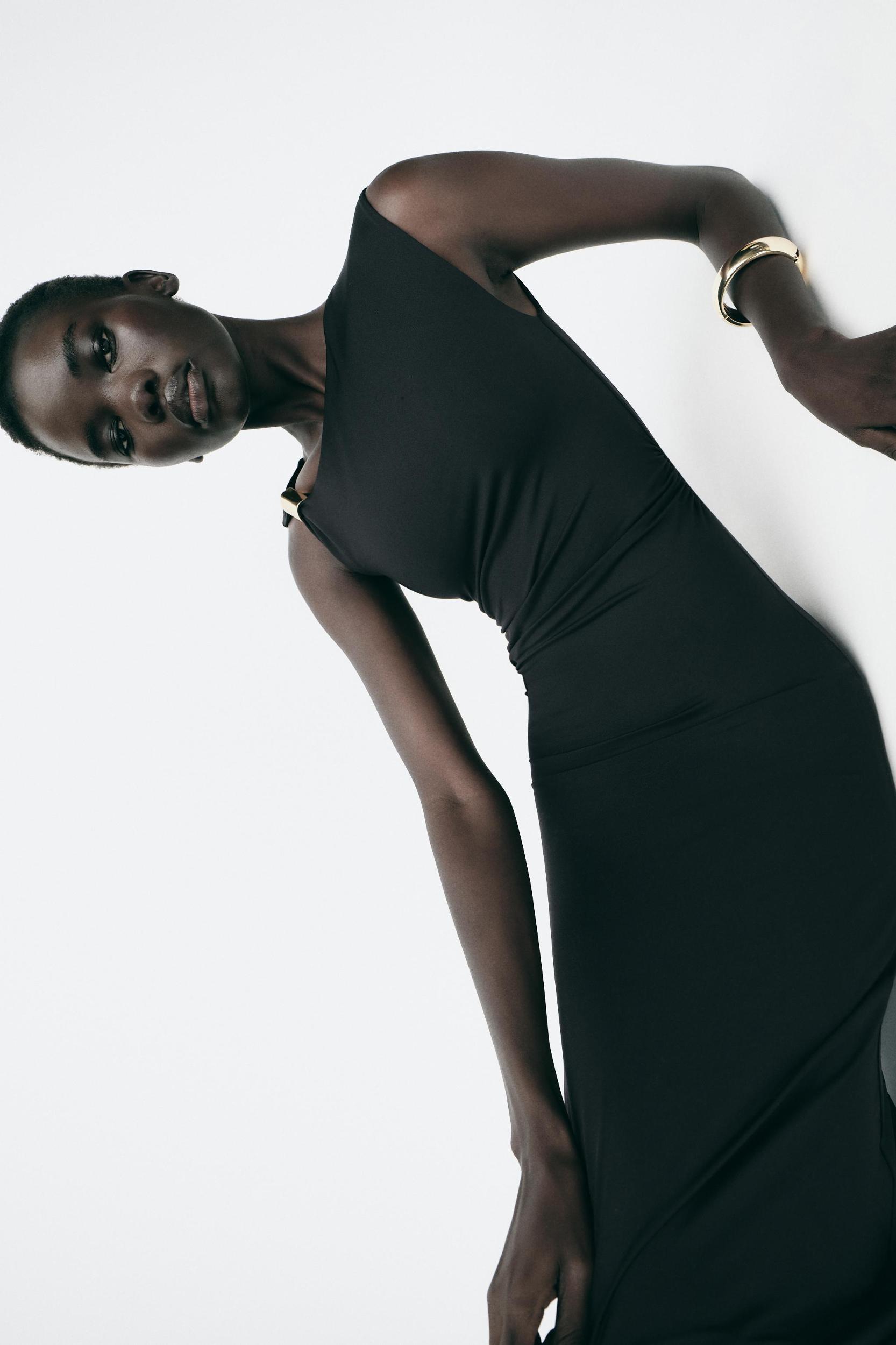 METALLIC APPLIQUÉ DRESS Product Image