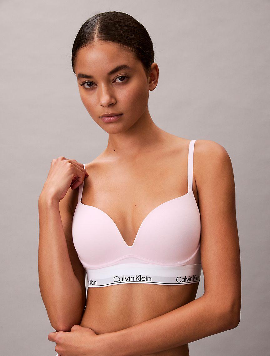 Icon Cotton Modal Plunge Bra Product Image