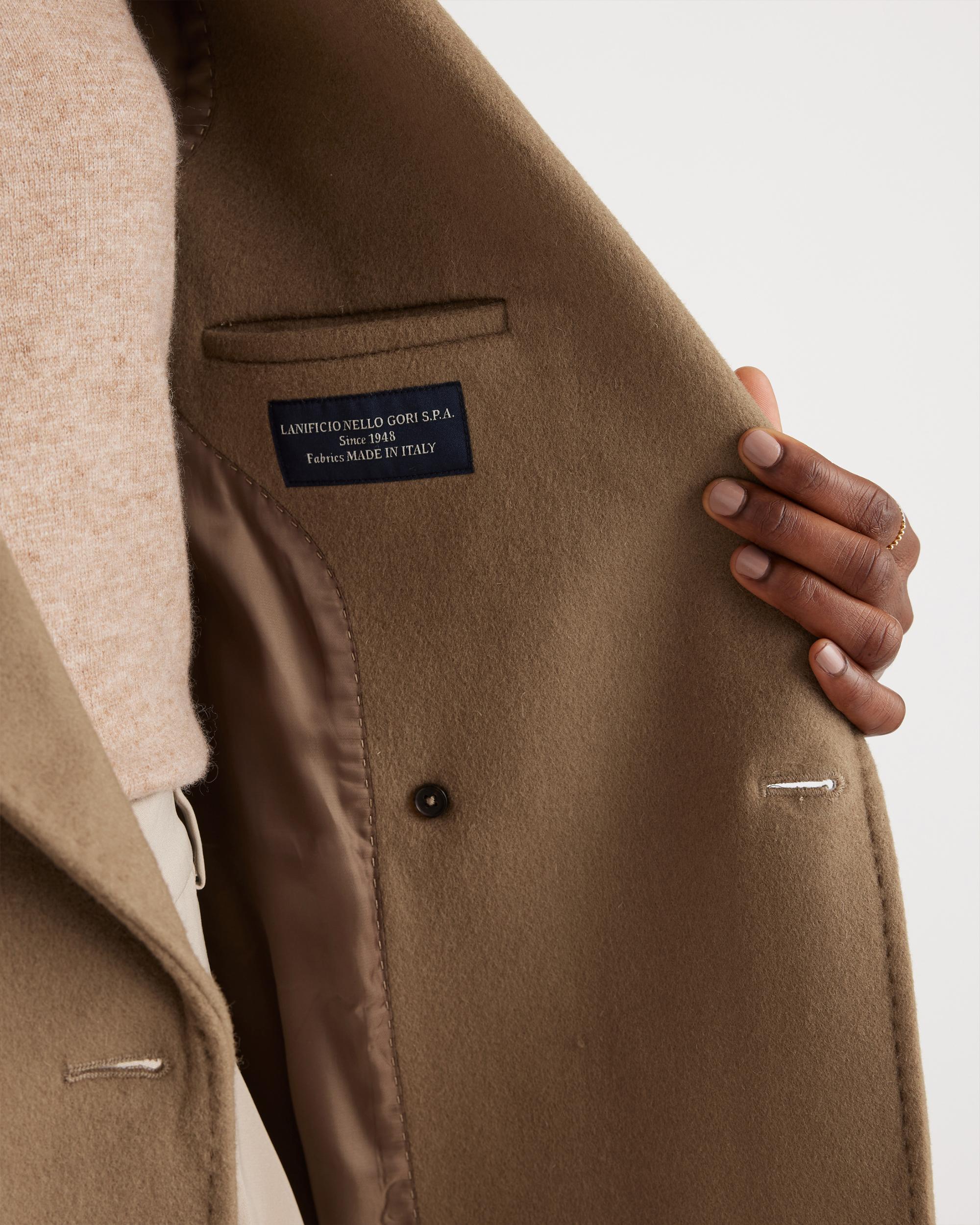 Quince | Women's Italian Wool Double-Breasted Coat Wool/Nylon Product Image