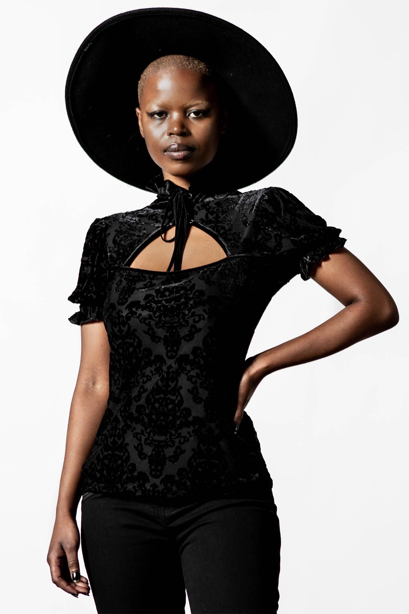 Dolores Keyhole Top - Resurrect Female Product Image