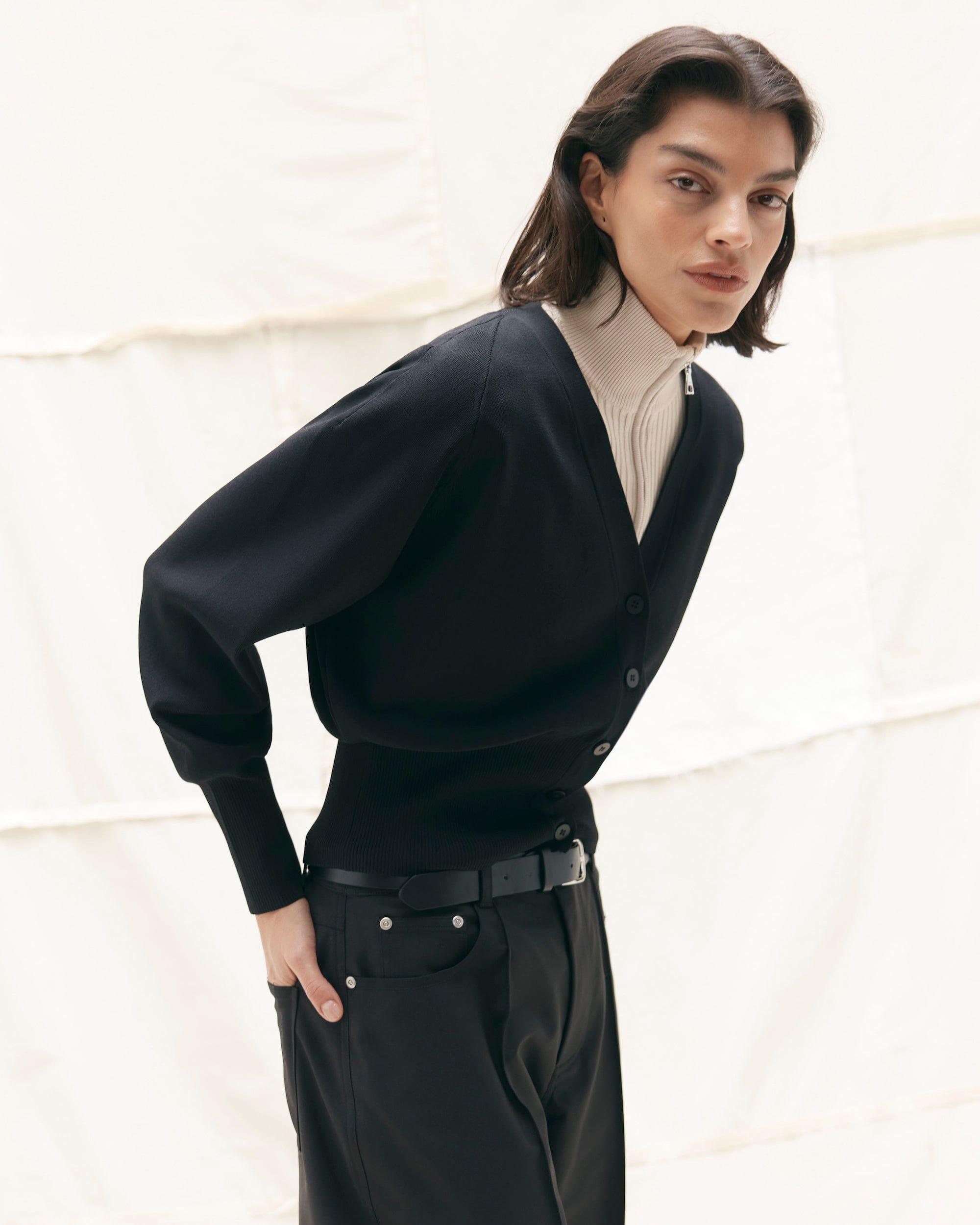 Carson Button-Front Cardigan Product Image