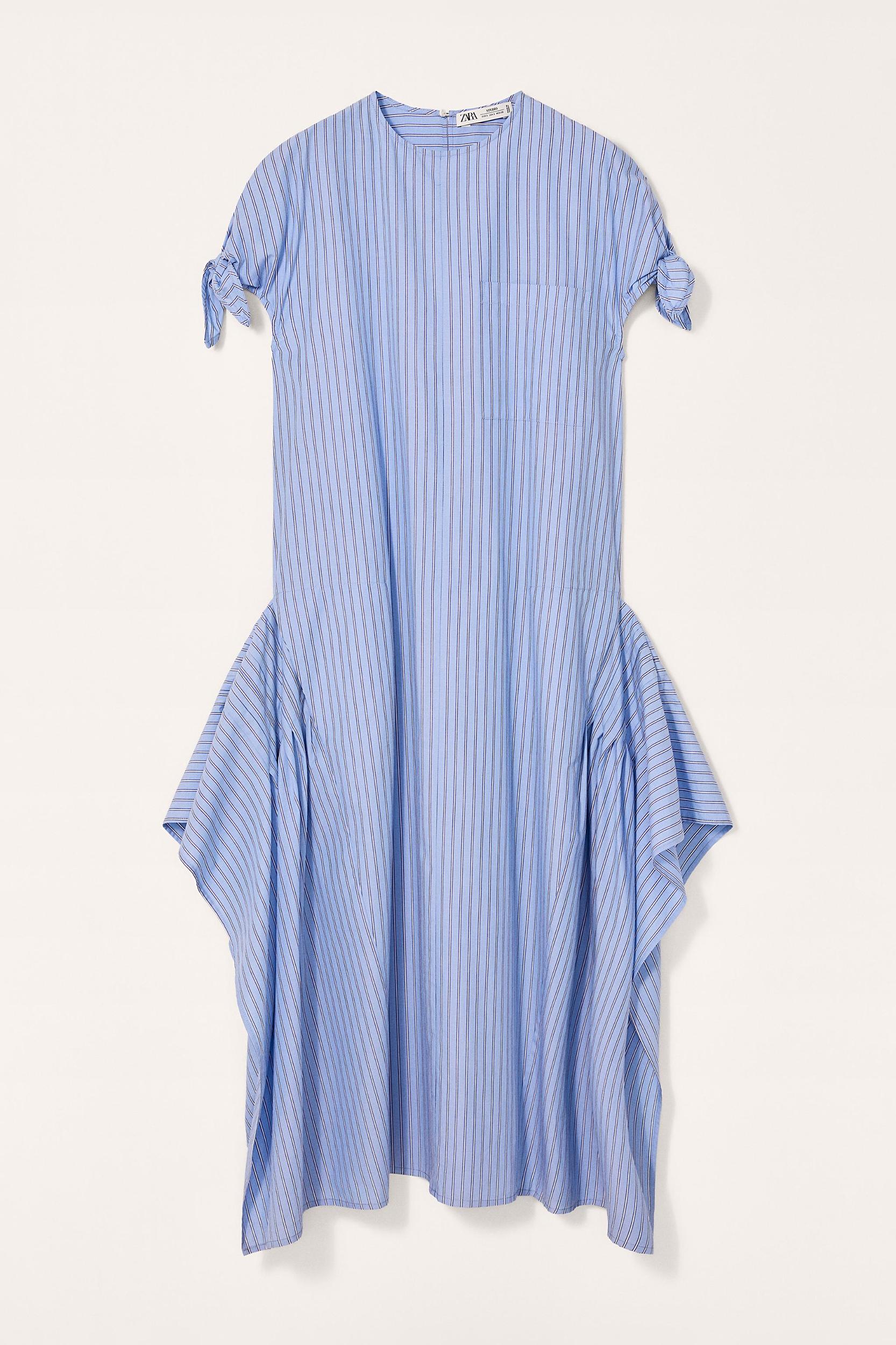 LIMITED EDITION STRIPED ASYMMETRIC DRESS Product Image