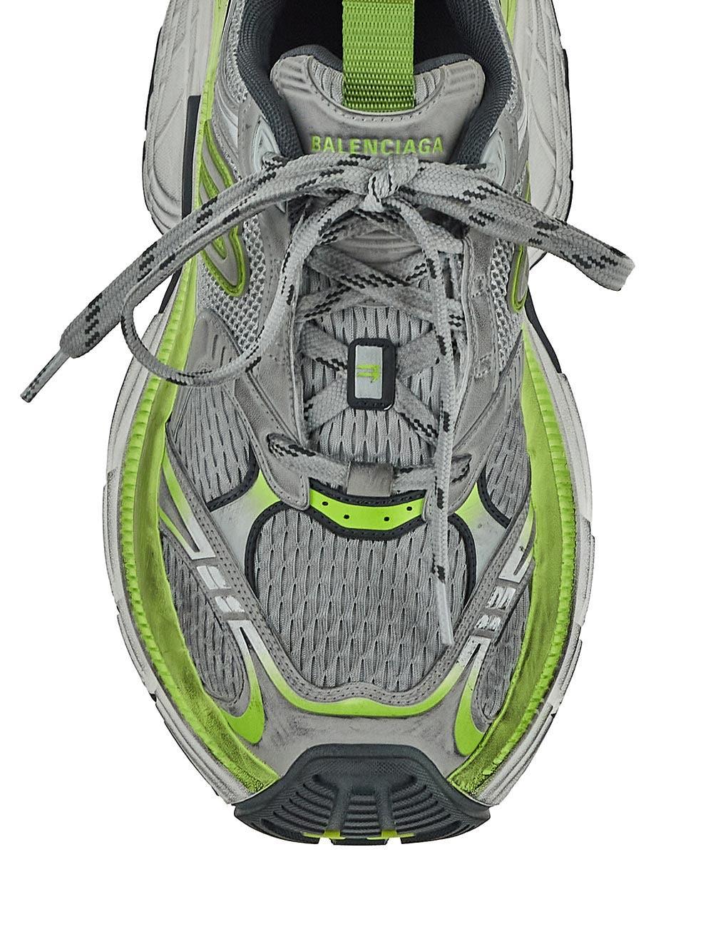 BALENCIAGA Multicolor Mesh And Rubber 6xl Sneakers In Multicolour Product Image