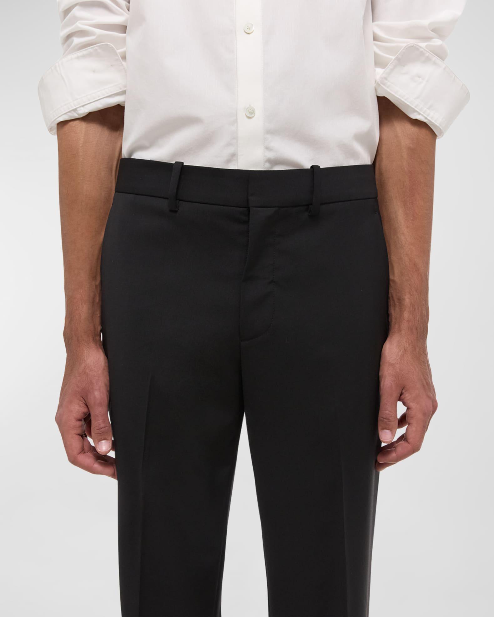 Men's Straight-Leg Crepe Suit Pants Product Image
