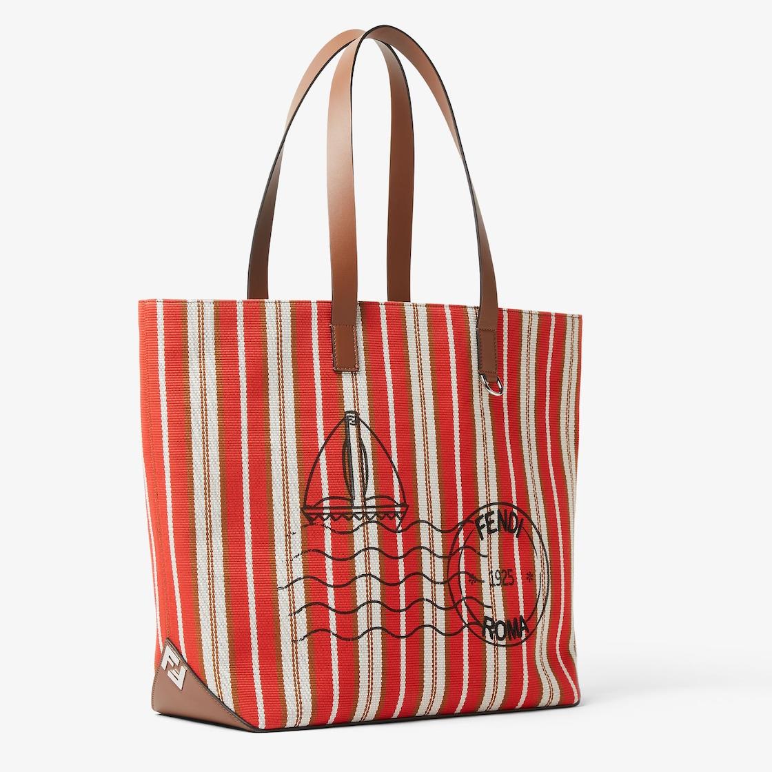 Fendi Match SneakersBrown FF jacquard and black suede fabric low-tops Product Image