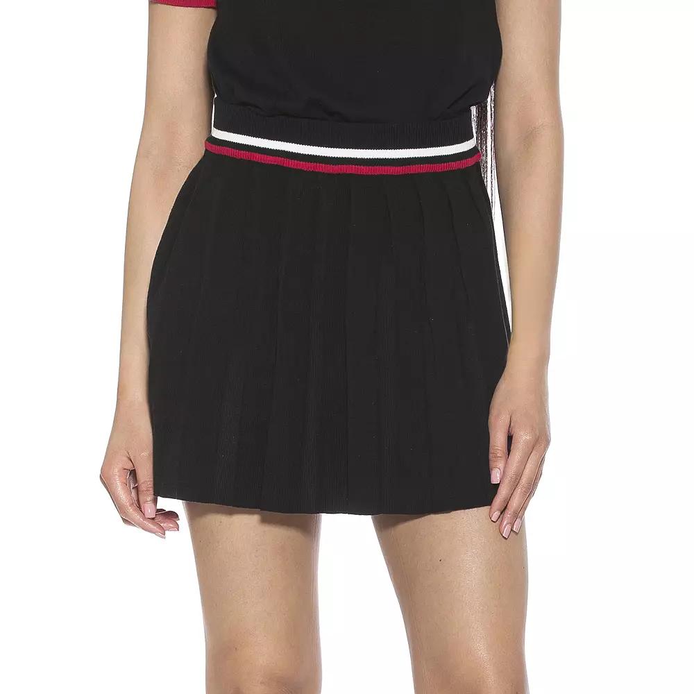 Womens ALEXIA ADMOR Serena Pleated Tennis Skirt, Women's,  Product Image