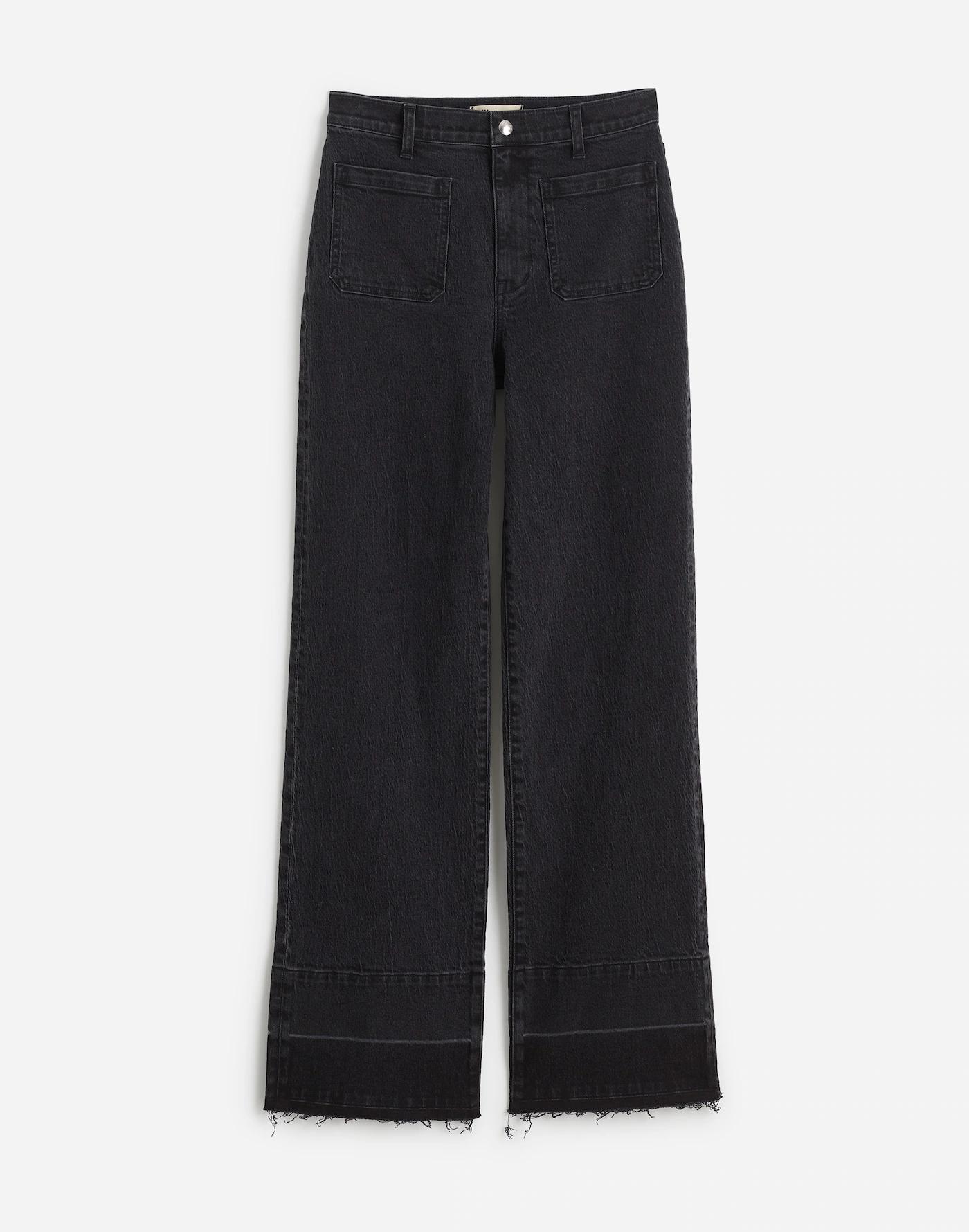 Emmett Wide-Leg Jean: Let Down Hem Edition Product Image
