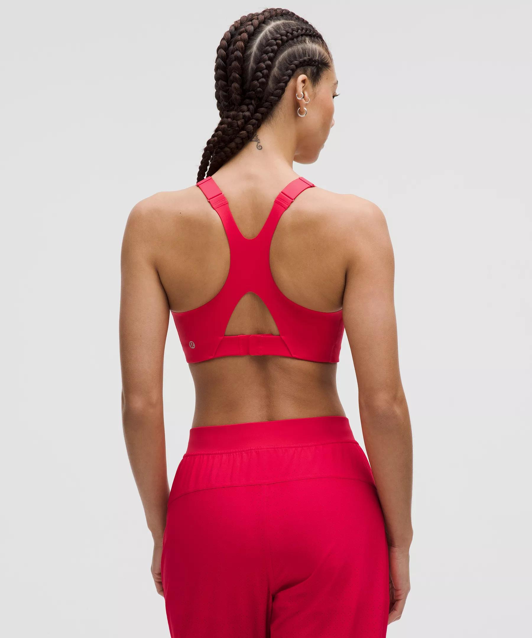 Ultralu Square-Neck Workout Bra *Medium Support, D/DD Cup Product Image