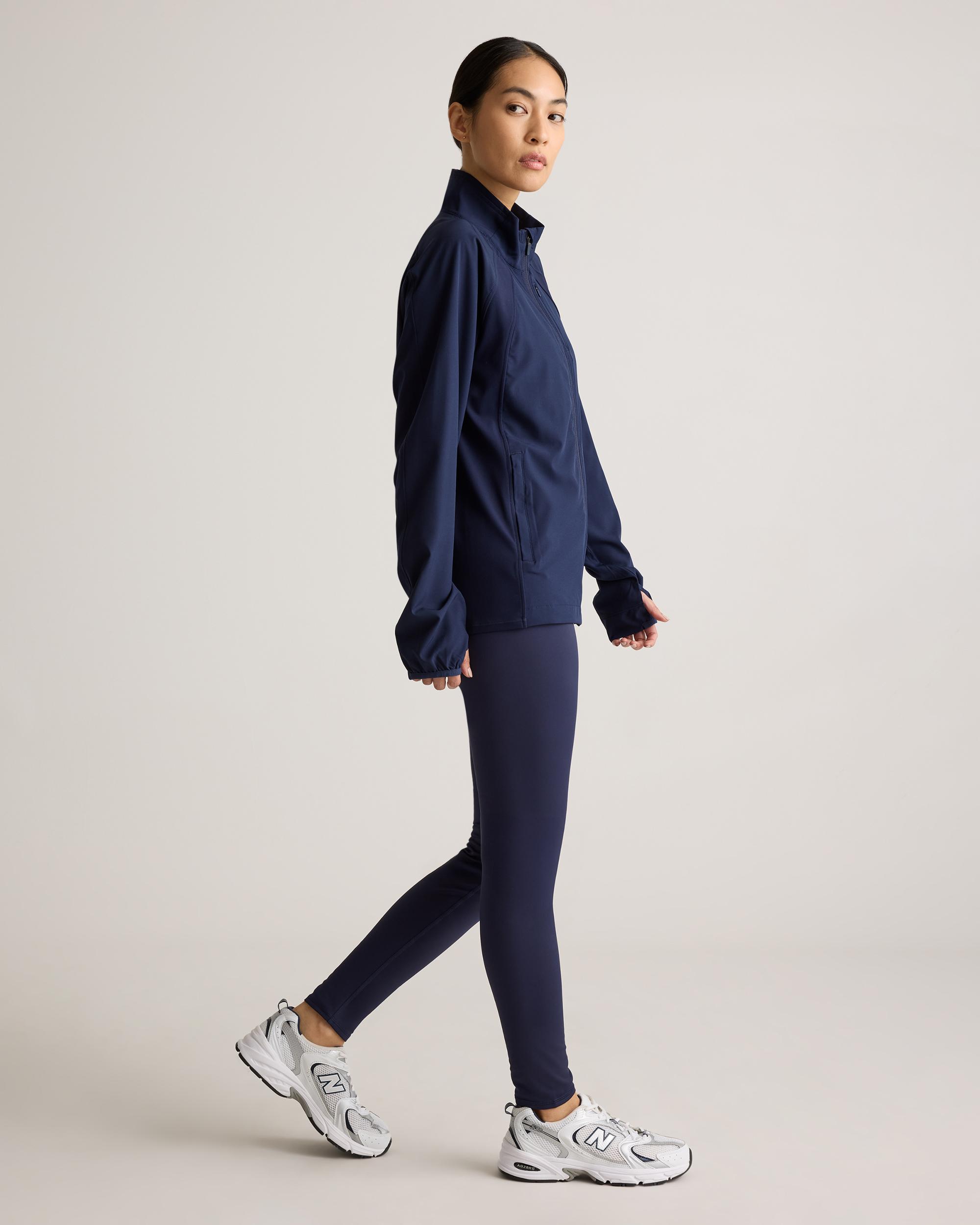 Quince | Women's Race Day Full-Zip Jacket Size XL, Recycled Polyester Product Image