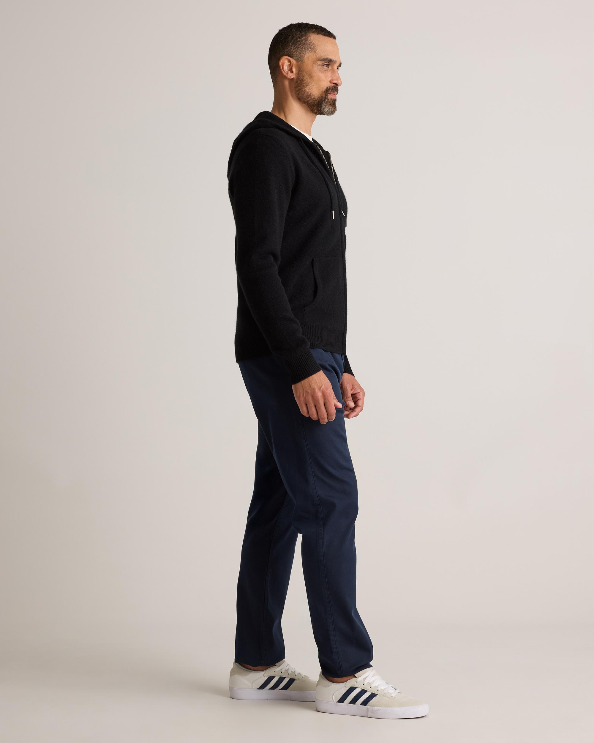 Quince | Men's Mongolian Cashmere Full-Zip Hoodie Product Image