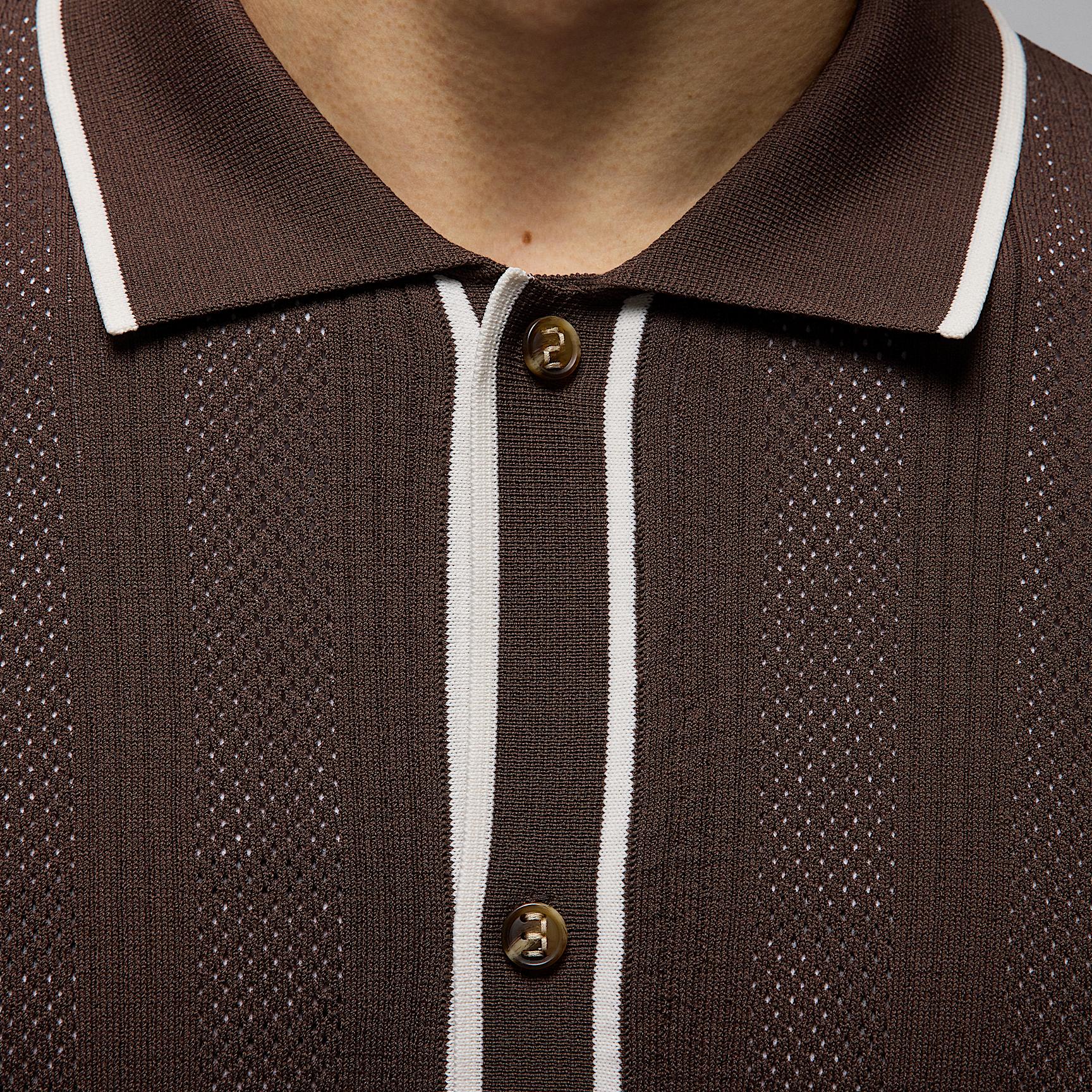 Jordan Sport ​Men’s Knit Button-Down Golf Top Product Image