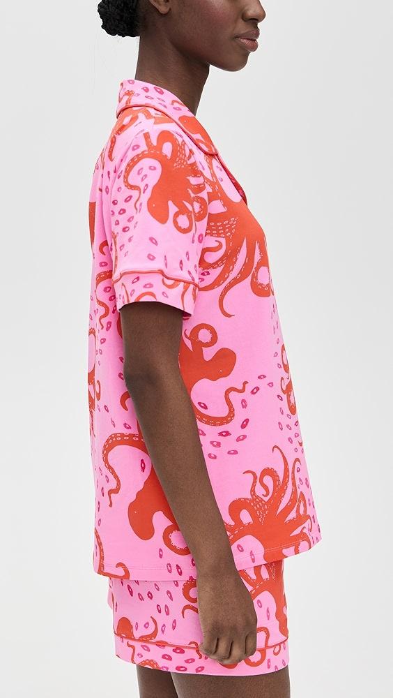 BedHead PJs Cotton Jersey Knit Classic Shorty PJ Set | Shopbop Product Image