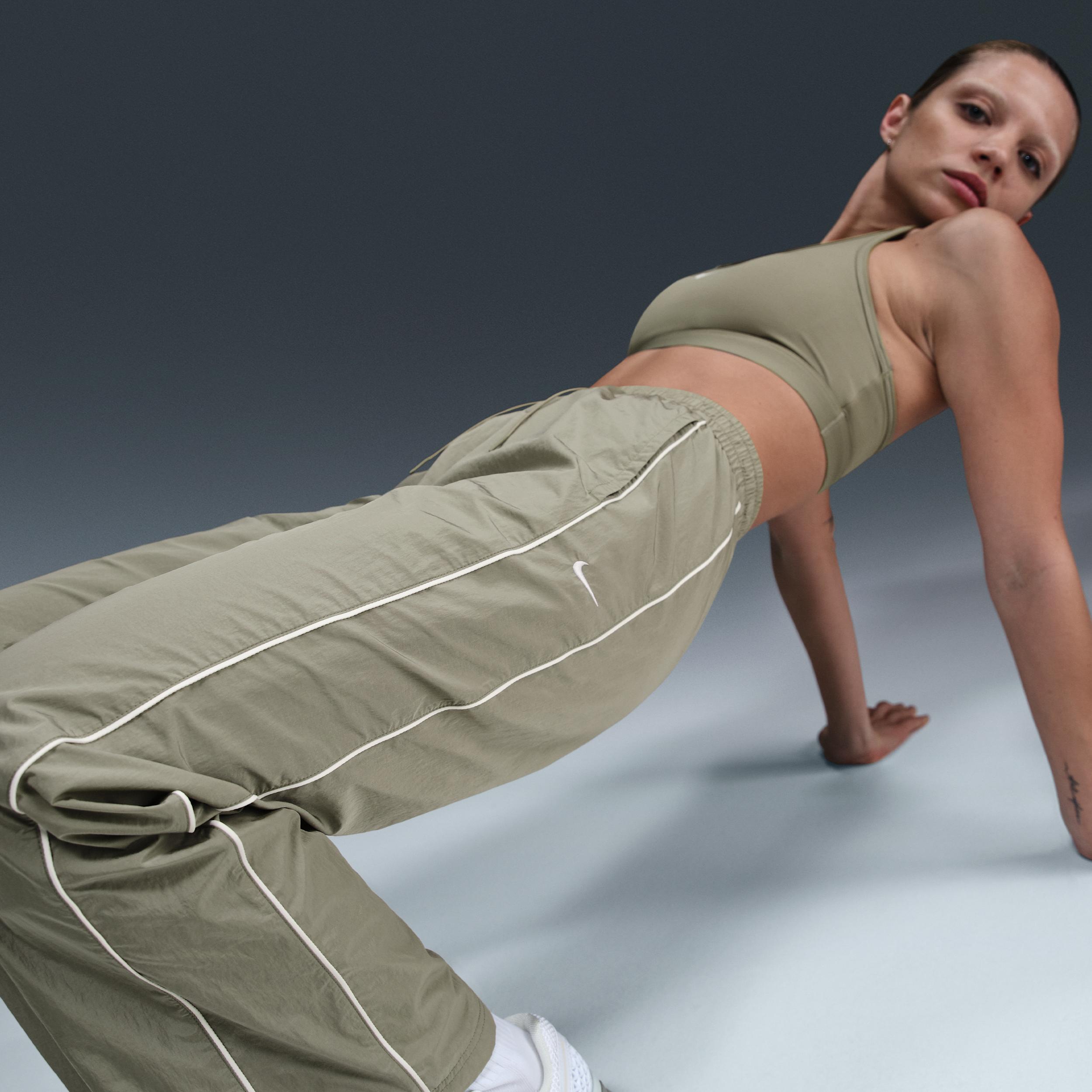 Womens Nike Windrunner High-Waisted Woven Open-Hem Pants Product Image