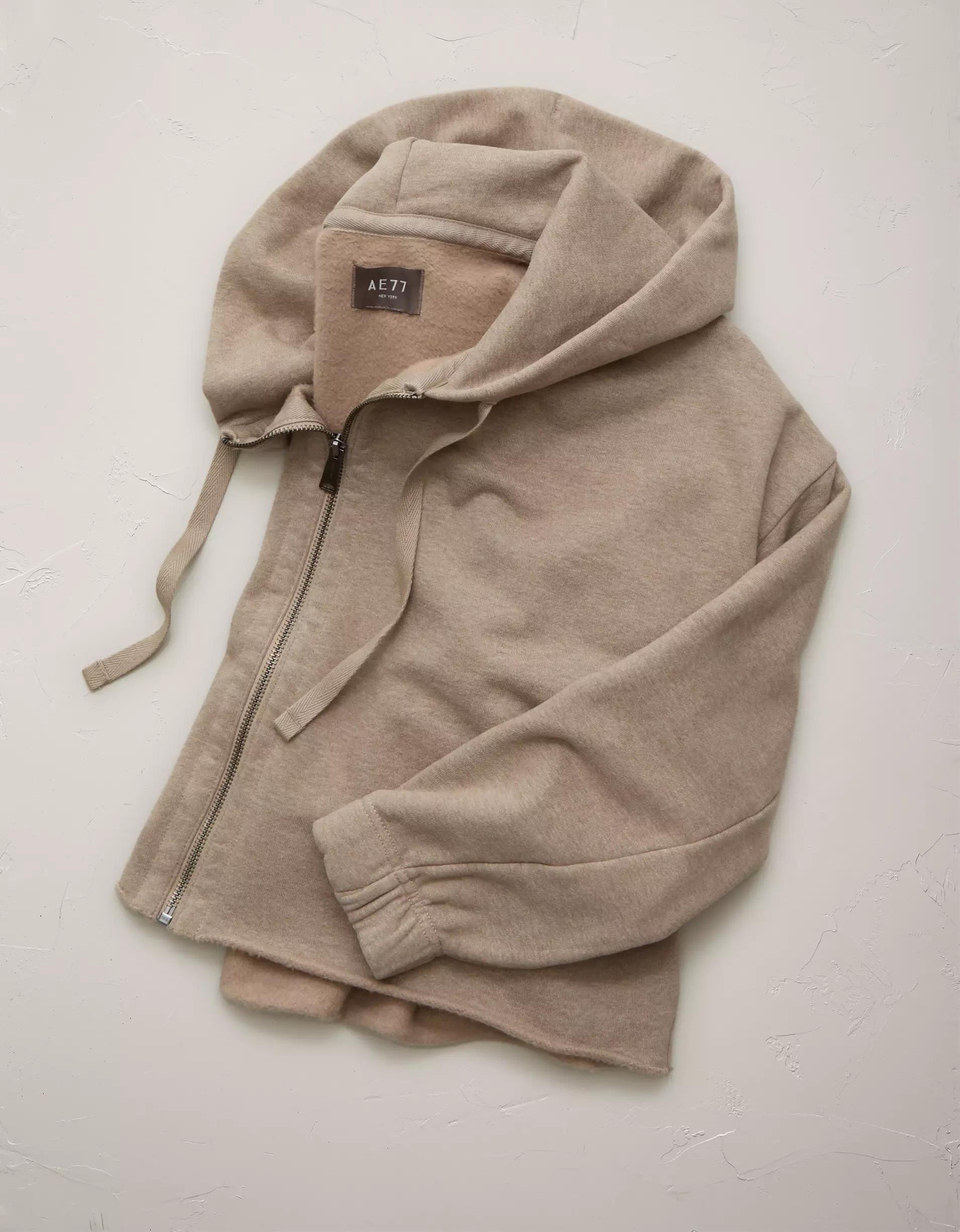 AE77 Premium Zip-Up Hoodie Product Image