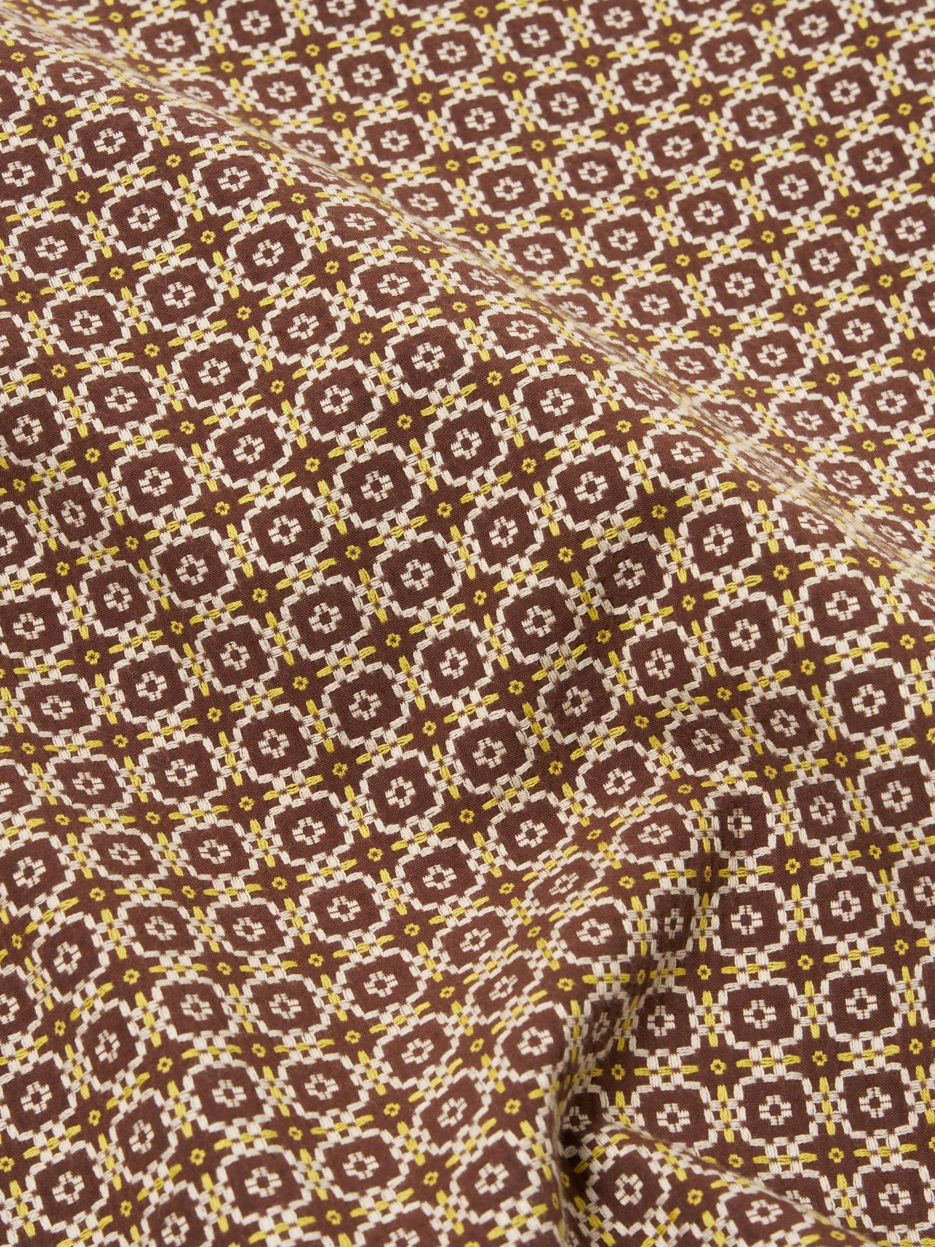 Universal Works Simple Short in Brown Tile 1 Cotton Product Image