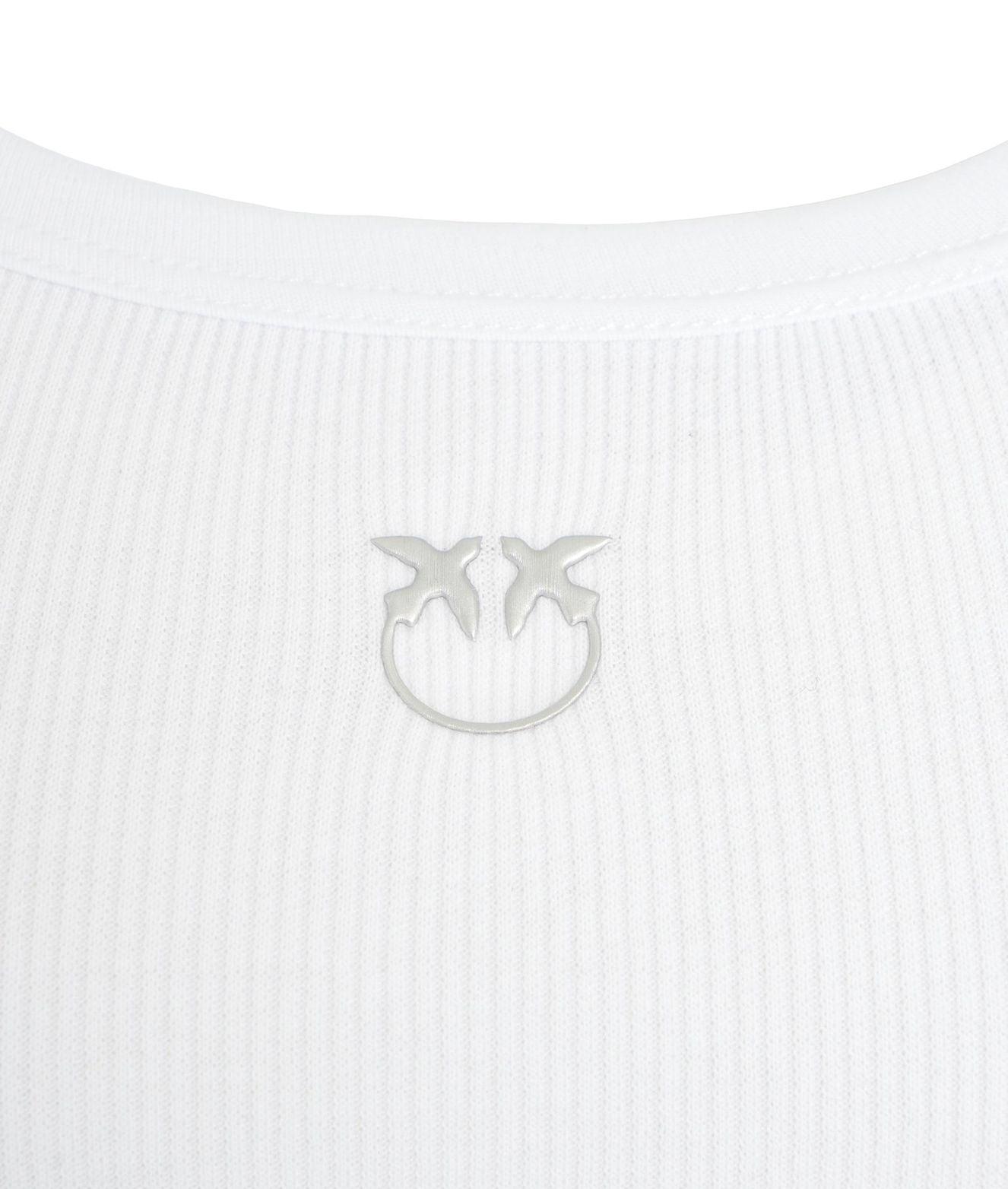 Ribbed top with logo detail Product Image