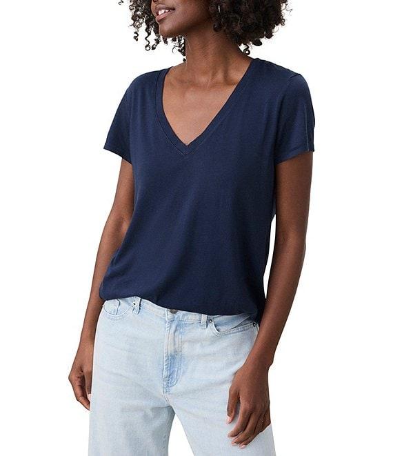 Splendid Kate V-Neck Short Sleeve Tee Product Image