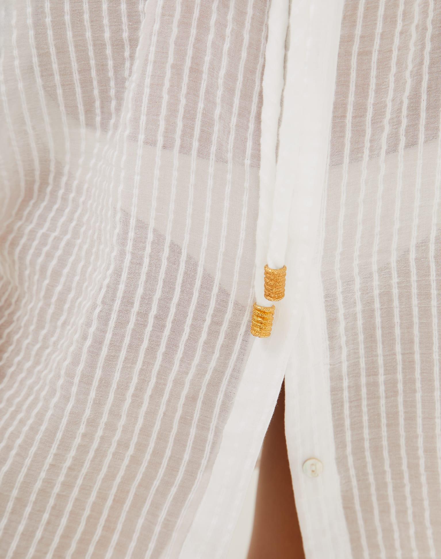 Lilou Short Cover Up - Off White Product Image