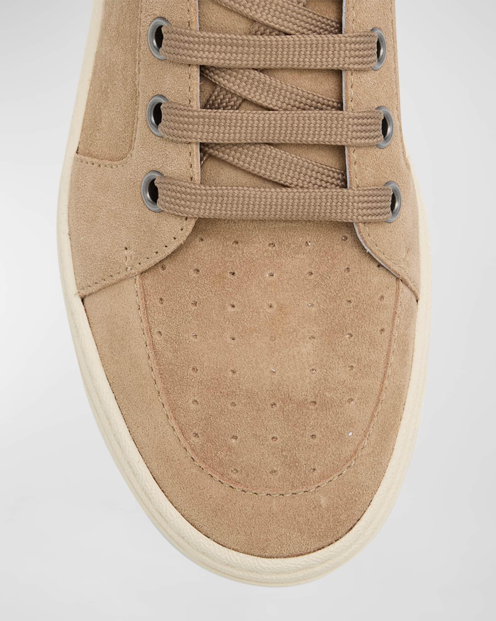 Mens Suede Low-Top Sneakers Product Image