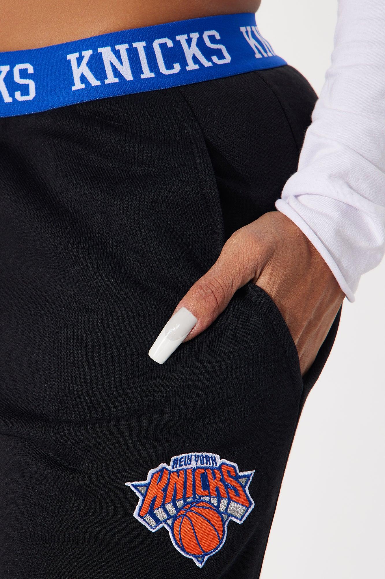 Knicks Free Throw Wide Leg Pant - Black Female Product Image