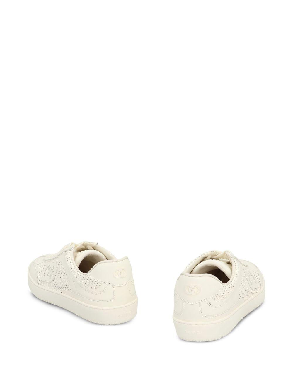 G75 leather perforated logo sneakers Product Image