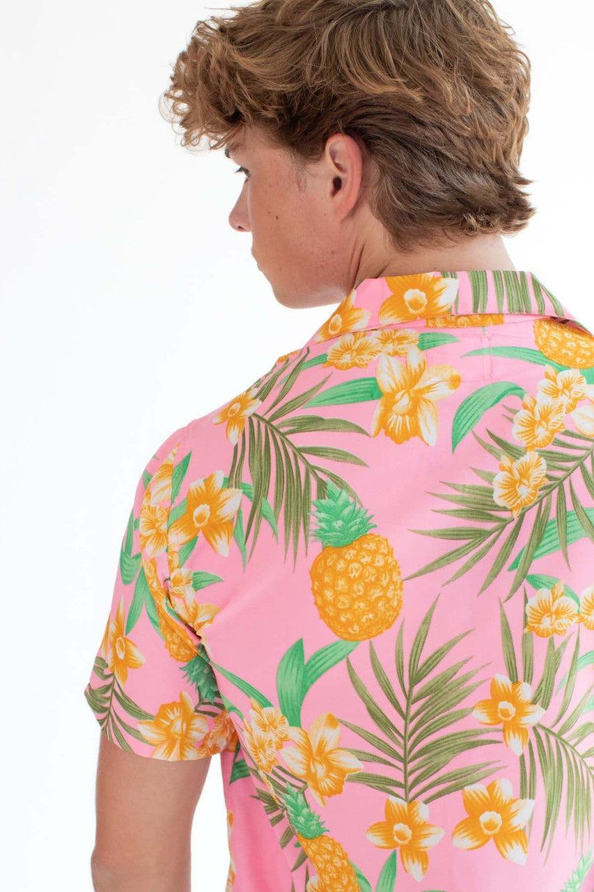 Golden Pineapple Hawaiian Shirt Product Image