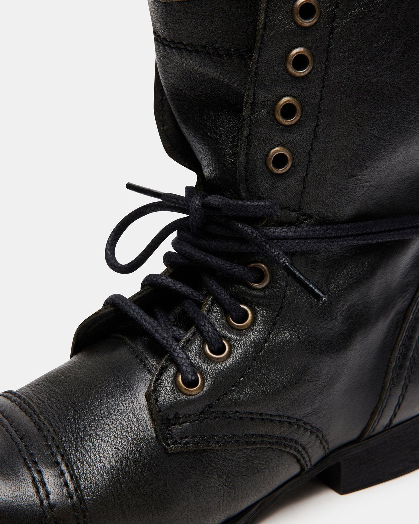 TROOPA BLACK LEATHER - SM REBOOTED Female Product Image