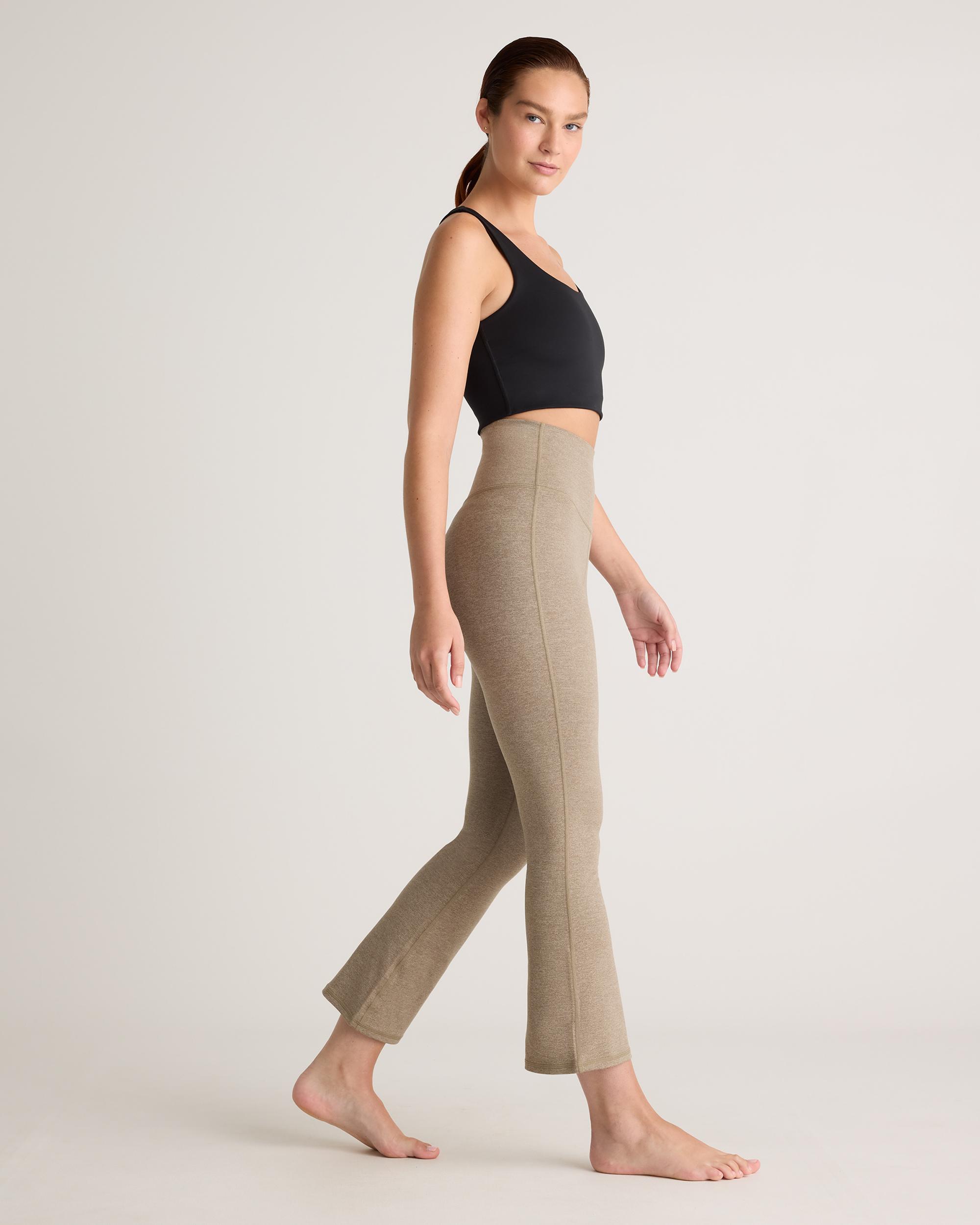 Quince | Women's Ultra-Soft Cropped Bootcut Pants Size XL, Polyester Product Image