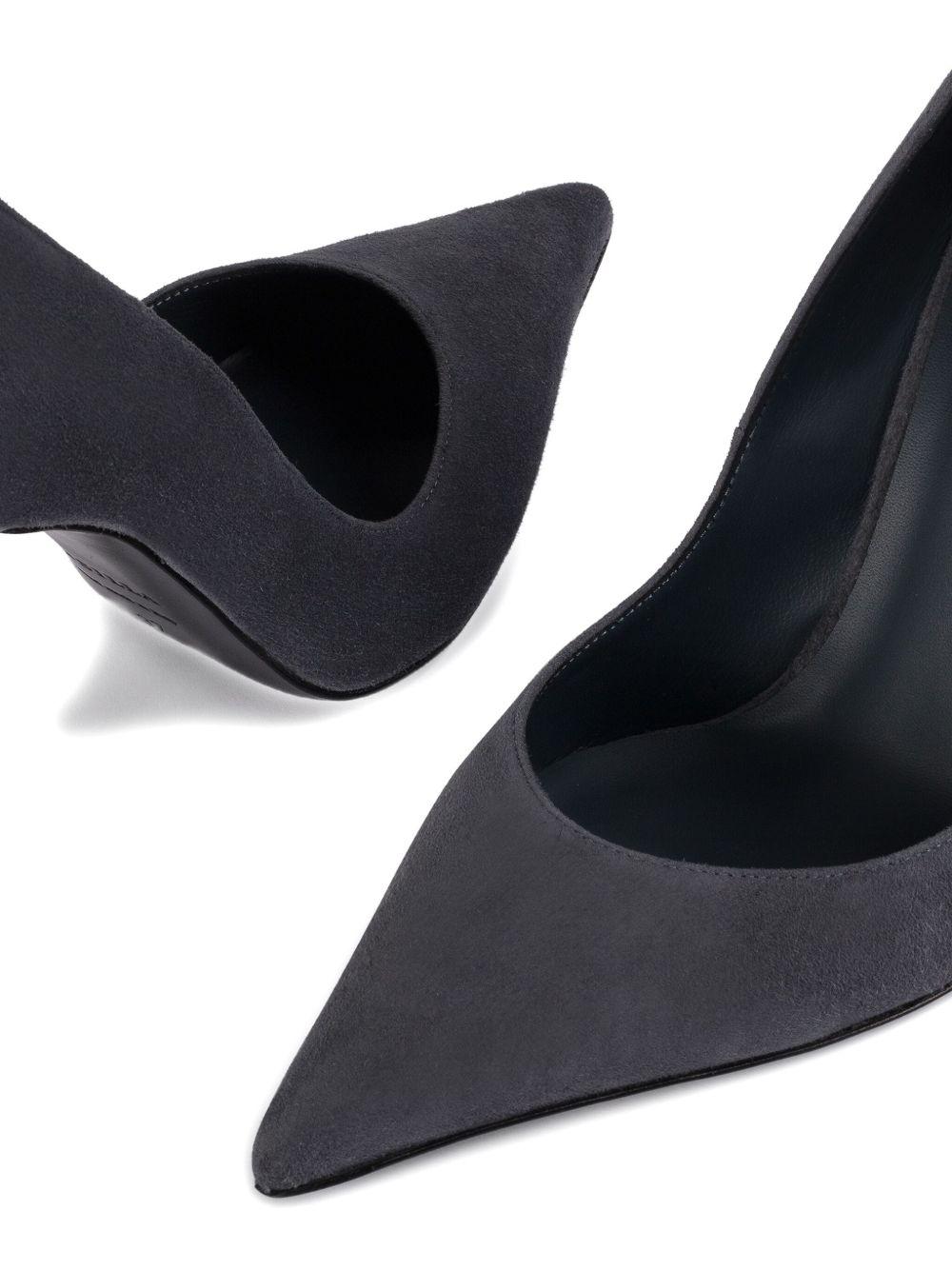 100mm Bella suede pumps Product Image