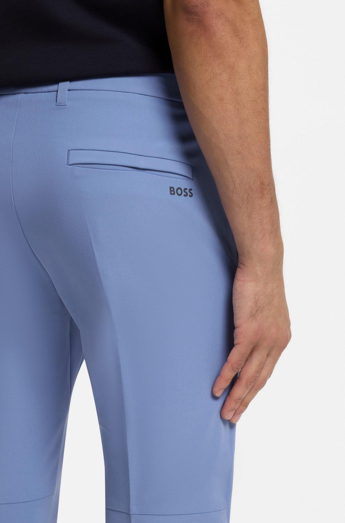 Slim-fit pants in water-repellent stretch fabric Product Image