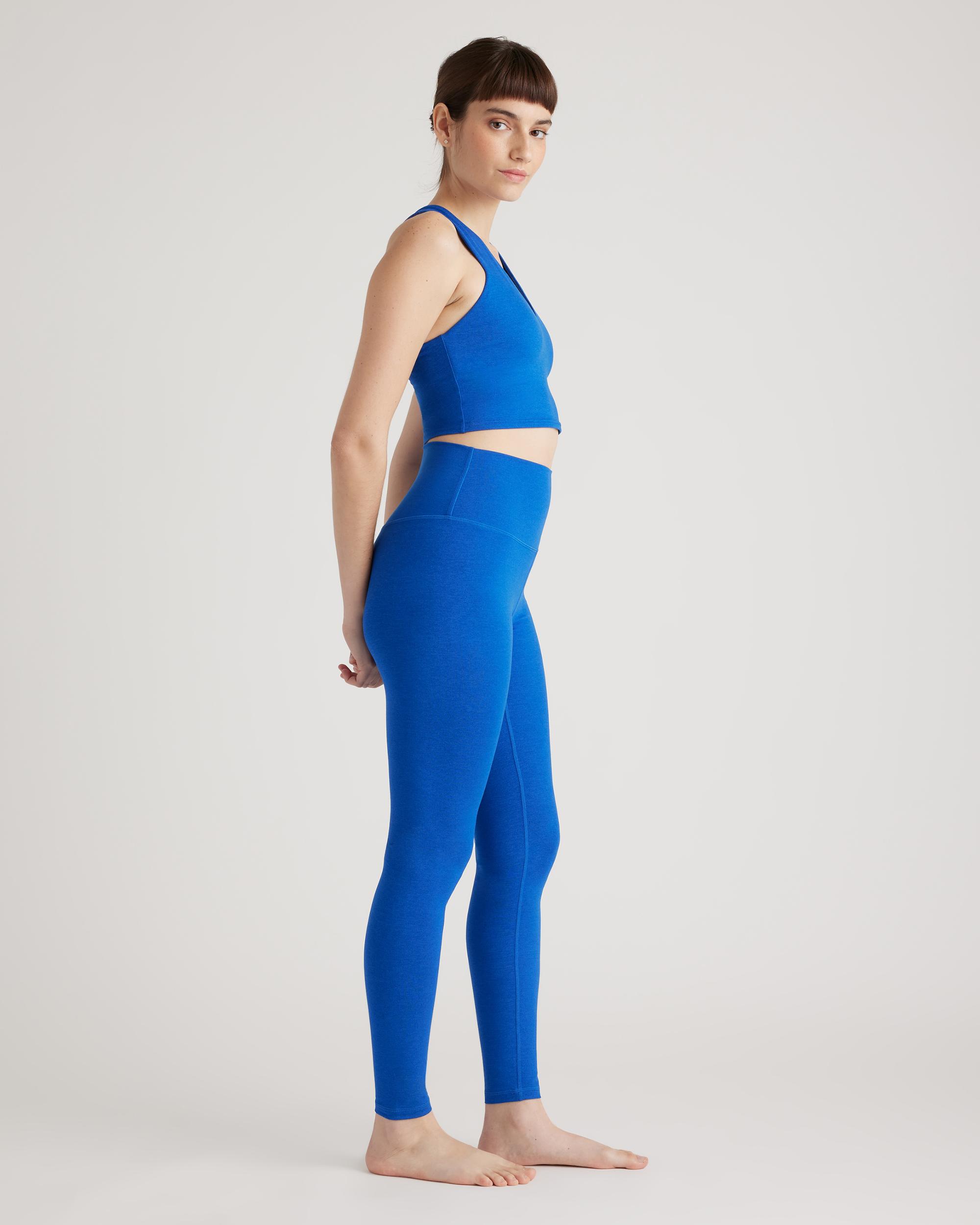 Quince | Women's Ultra-Soft High-Rise Legging Recycled Polyester Product Image
