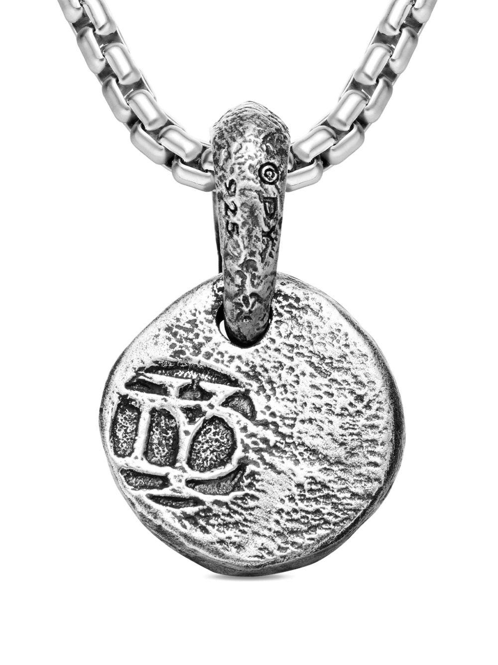 sterling silver Shipwreck Coin amulet (17mm) Product Image