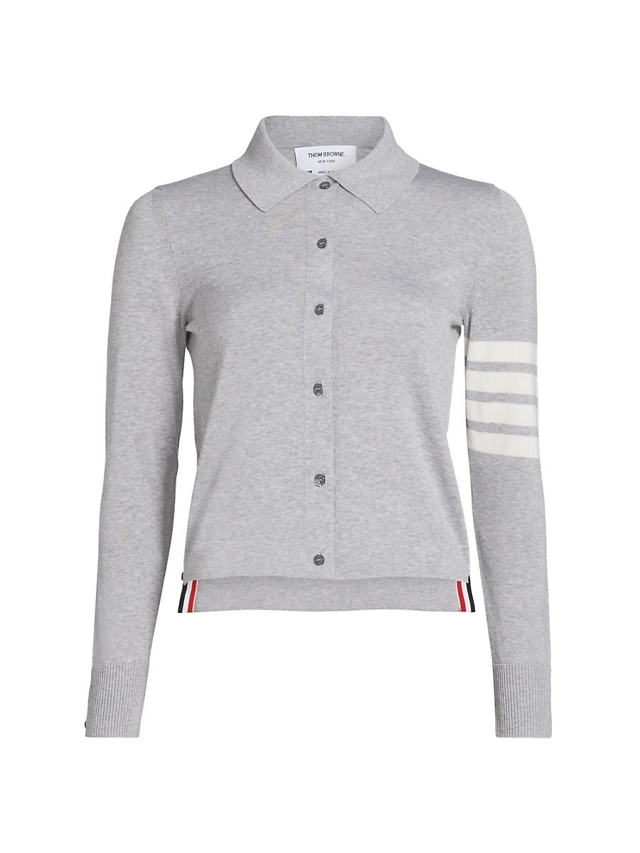 Womens Jersey Cotton Four-Stripe Shirt Product Image