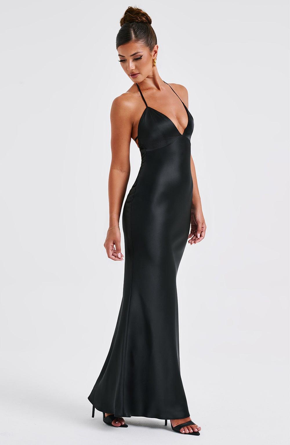 Delphine Maxi Dress - Black Product Image