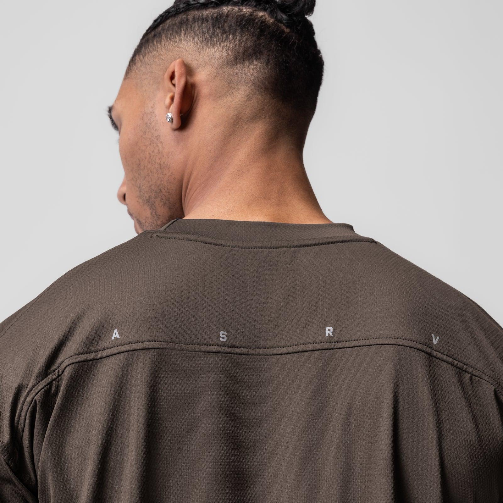 0822. AeroSilver® Oversized Tee - Navy Product Image