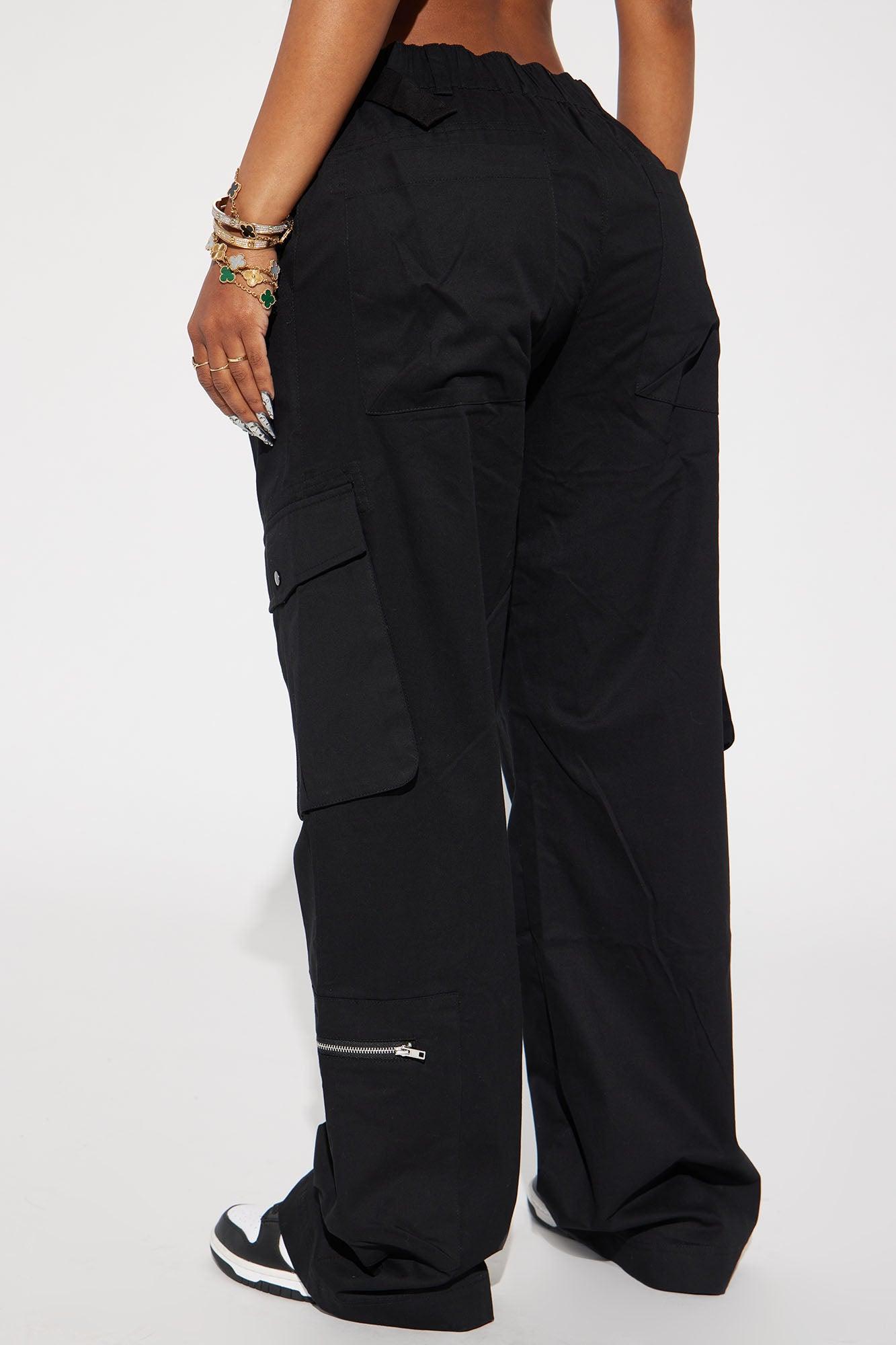 Flying High Cargo Pant - Black Product Image