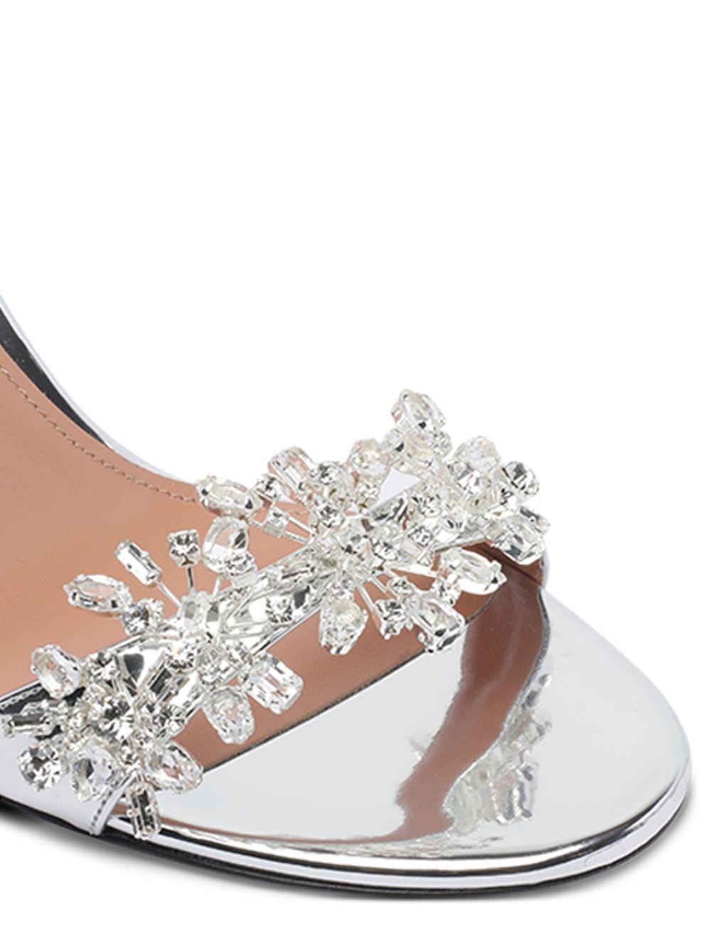 85mm crystal-embellished slingback sandals Product Image
