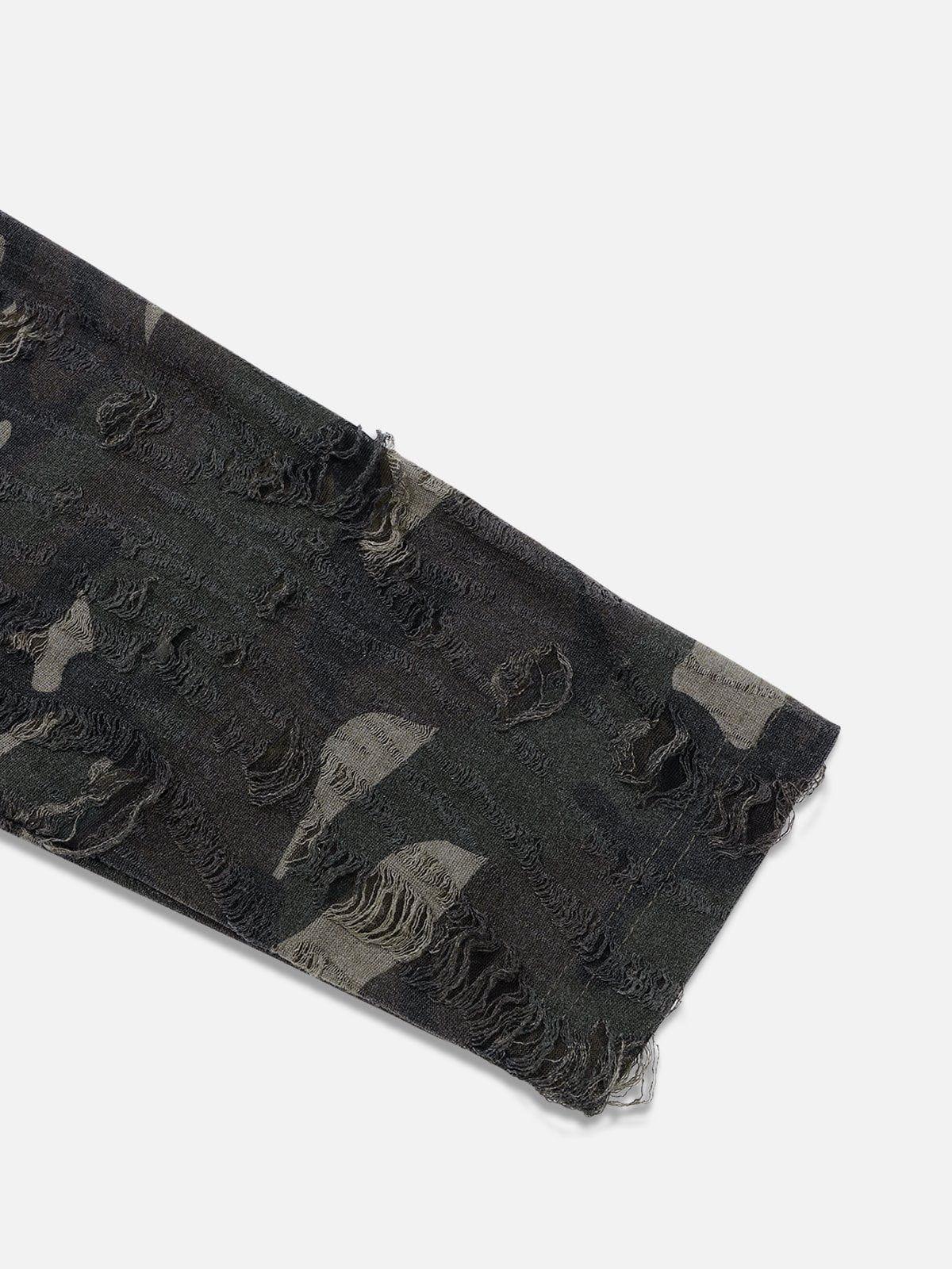 Aelfric Eden Camouflage Layered Long Sleeve Tee Product Image