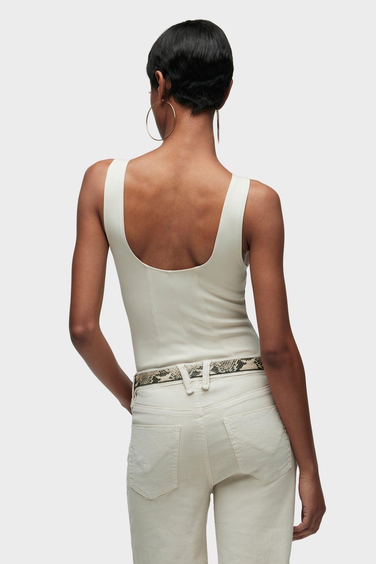 Scuba Scoop Neck Bodysuit Female Product Image