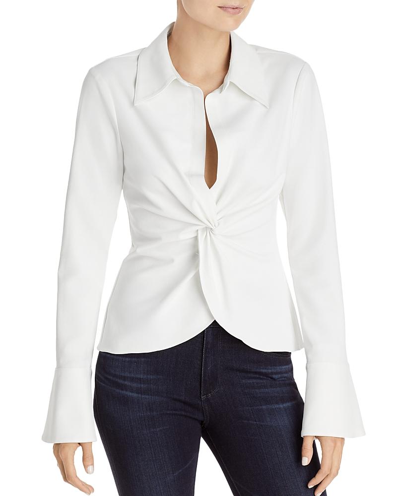 Womens Mckenna Twist-Front Blouse Product Image