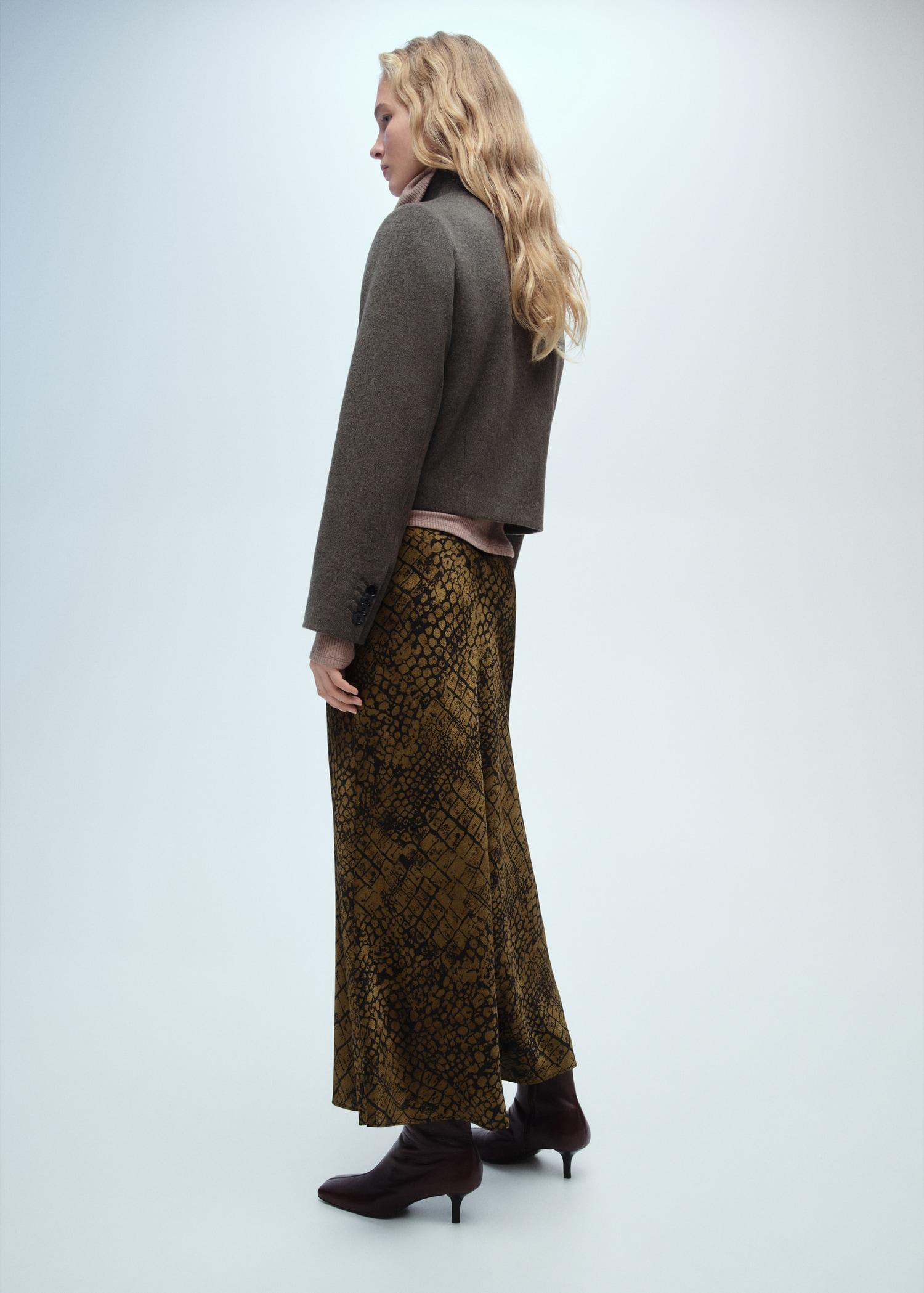 Coco print flared skirt - Women | MANGO USA Product Image